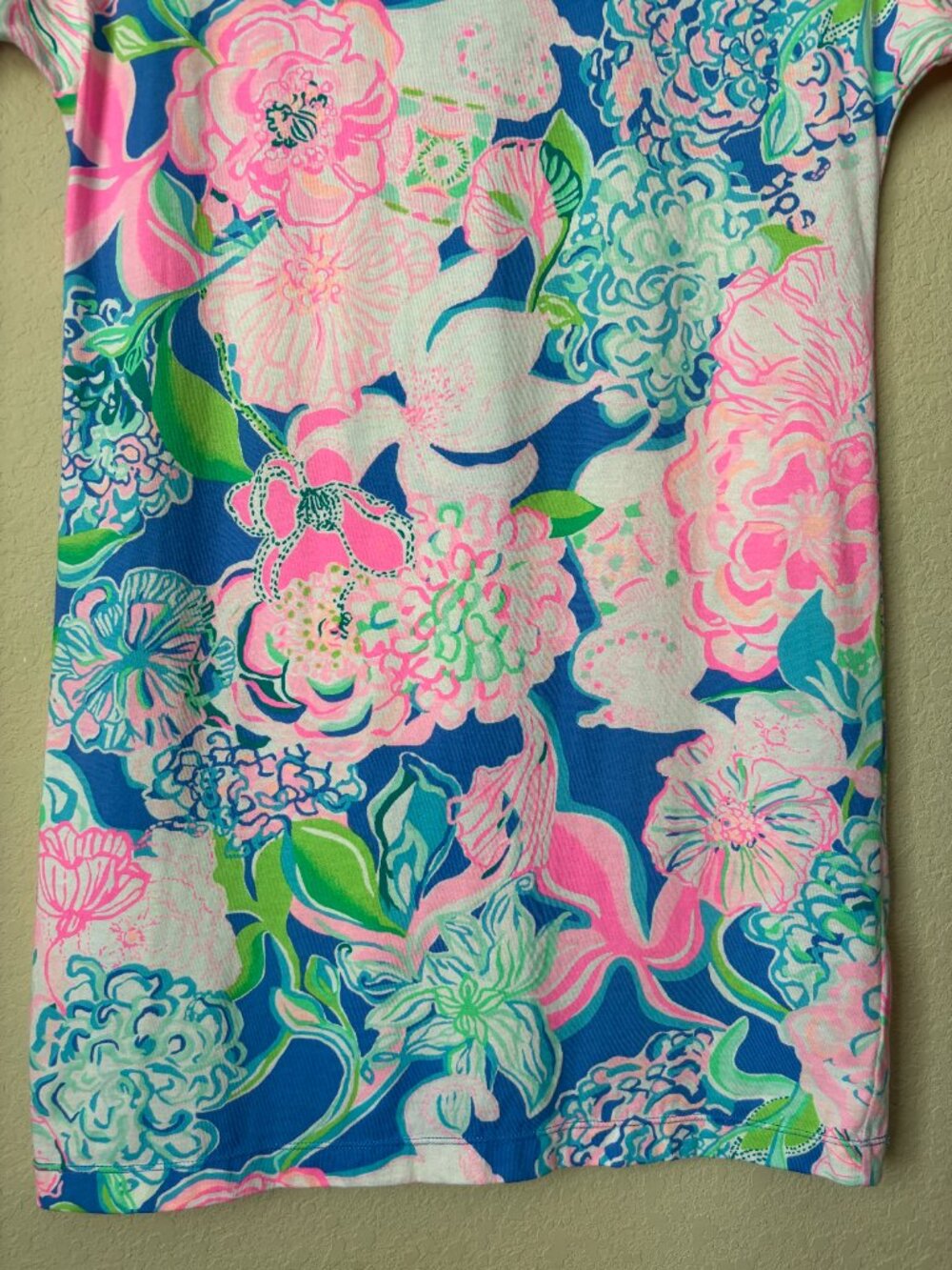 Lilly Pulitzer Helina Peony For Your Thoughts Printed Crochet Trim Dress - Picture 3 of 9